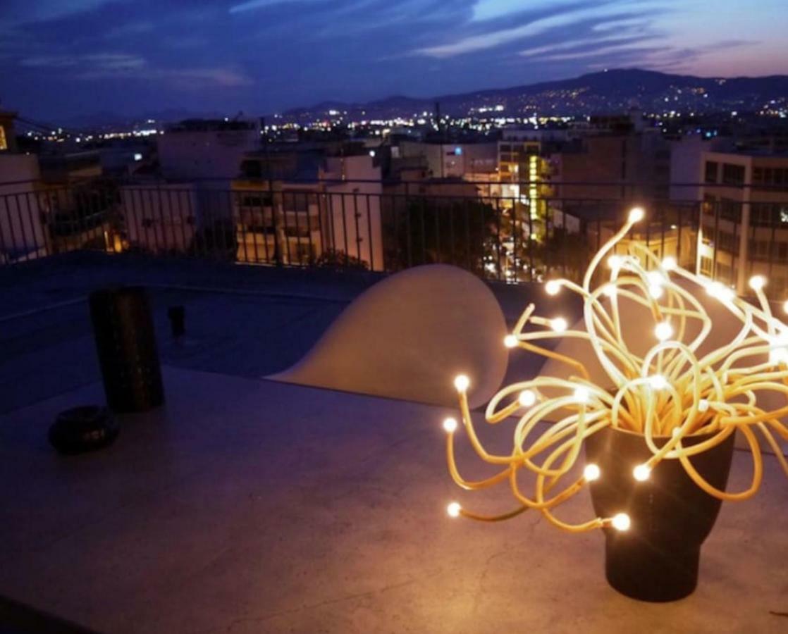 Stylish Penthouse With Acropolis And 360 View Lejlighed Athen Eksteriør billede