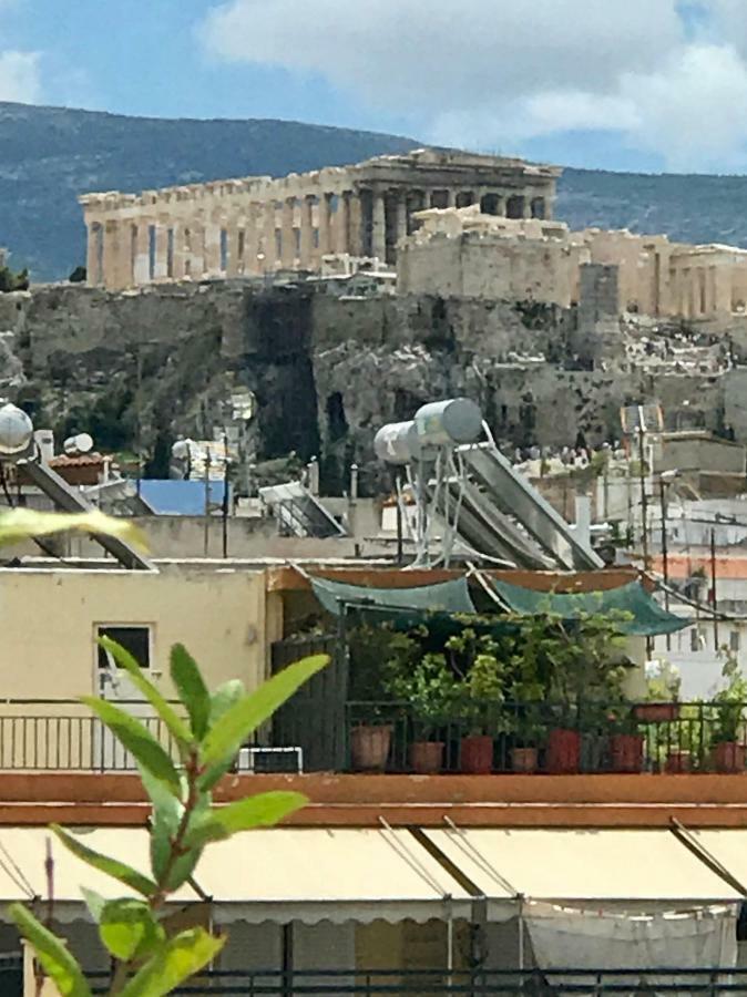 Stylish Penthouse With Acropolis And 360 View Lejlighed Athen Eksteriør billede