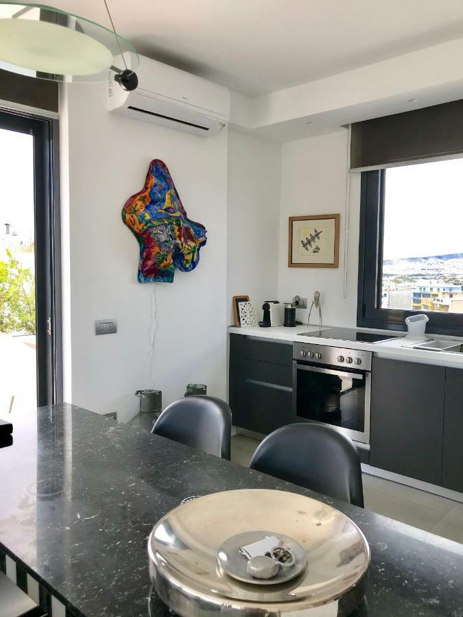 Stylish Penthouse With Acropolis And 360 View Lejlighed Athen Eksteriør billede